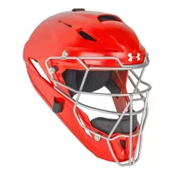 Under Armour Converge Solid Youth Baseball/Softball Catcher's Helmet -Baseball Shop uahg3 as sca 24130.1673705198
