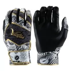 Victus NOX Adult Baseball/Softball Batting Gloves 10 Victus NOX Adult Baseball/Softball Batting Gloves -Baseball Shop vbgnox bk gd 01 06029.1679301081