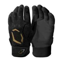 Evoshield PRO-SRZ Adult Baseball/Softball Batting Gloves -Baseball Shop wb5711801 2 evo pro srz batting glove adult bk 36020.1679460549