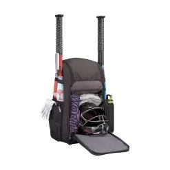 Worth Pro Baseball/Softball Backpack Bag -Baseball Shop wba004 bk 3 39371.1678561873