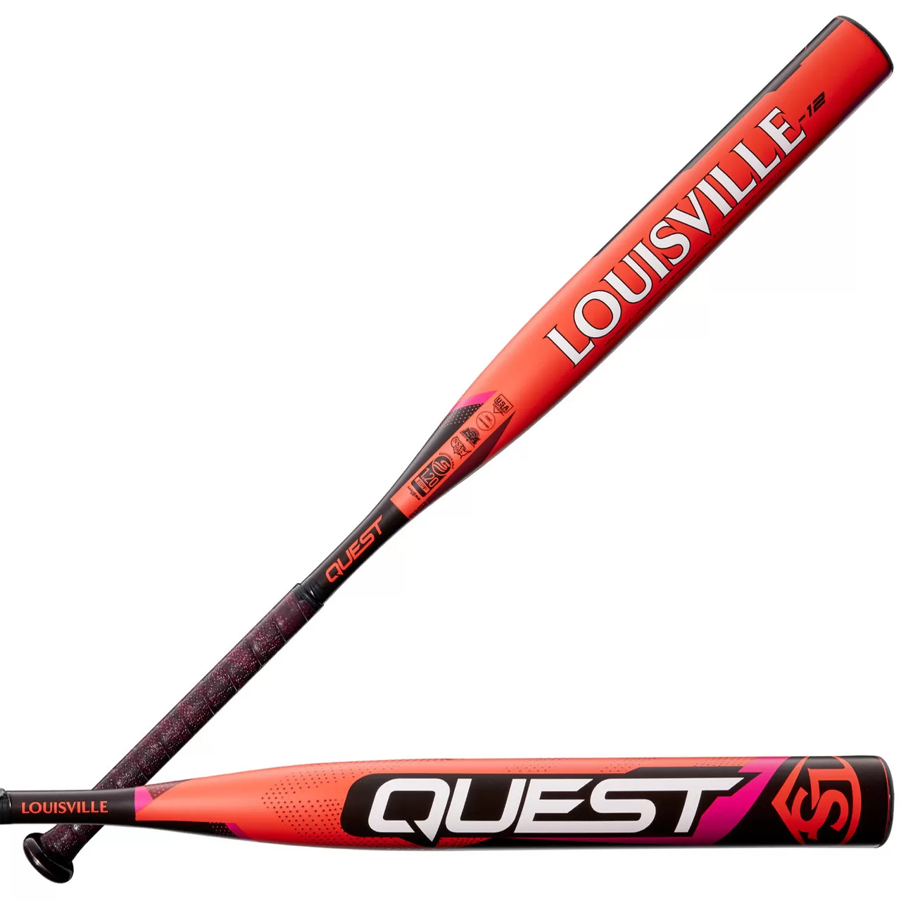 Louisville Slugger 2022 Quest (-12) WBL2551010 Fastpitch Softball Bat 3 Louisville Slugger 2022 Quest (-12) WBL2551010 Fastpitch Softball Bat