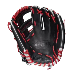 Wilson A2000 Superskin 11.75 Inch 1785SS Baseball Glove -Baseball Shop wbw100098 1 a2000 if 1785ss blackss black red 67430.1654285473