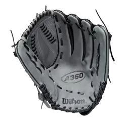 Wilson A360 Carbonlite Series 13 Inch Slowpitch Softball Glove -Baseball Shop wbw100192 1 a360 slowpitch 13 black grey 65771.1654283761