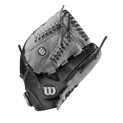 Wilson A360 Carbonlite Series 13 Inch Slowpitch Softball Glove -Baseball Shop wbw100192 2 a360 slowpitch 13 black grey 98184.1654283762