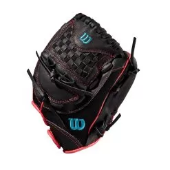 Wilson 2022 Flash Series 11.5 Inch WTA04RF22115 Fastpitch Softball Glove -Baseball Shop wbw100415 2 a440 flash pitcher 115 black hotpink.png.cq5dam.web .2000.2000 54974.1654283548
