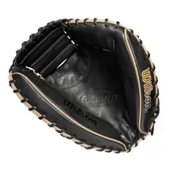 Wilson 2023 A2000 SuperSkin 34 Inch WBW10097834 Baseball Catcher's Mitt -Baseball Shop wbw100978 1 a2000 c 1790ss 34 blo bk 00111.1667413100