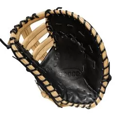 Wilson 2023 A2000 SuperSkin 12.5 Inch WBW100979125 Baseball First Base Mitt -Baseball Shop wbw100979 1 a2000 1b 1679ss 125 bk bkss blo 76766.1667413102