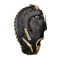 Wilson 2023 A2000 SuperSkin 12.5 Inch WBW100979125 Baseball First Base Mitt -Baseball Shop wbw100979 3 a2000 1b 1679ss 125 bk bkss blo 30077.1667413103