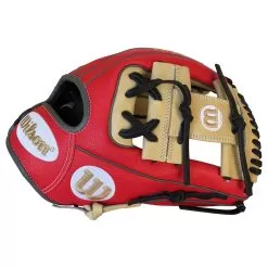 Wilson 2022 A2000 Superskin Custom 11.75 Inch A21975SS22C02 Baseball Glove -Baseball Shop wilson a2000 custom redtangryblk 04 01505.1654285443