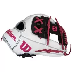 Wilson 2022 A2000 Superskin Custom 11.5 Inch A21786SS22C03 Baseball Glove -Baseball Shop wilson a2000 custom whtblkpnk 04 27442.1656756828