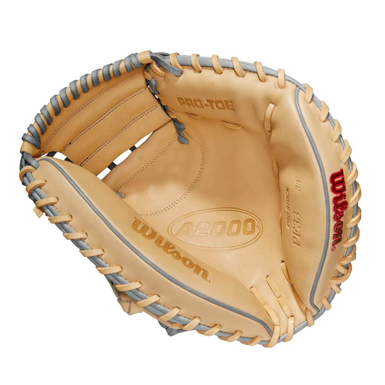 Wilson 2023 A2000 Pedroia Fit 33 Inch WBW10098433 Baseball Catcher's Mitt 5 Wilson 2023 A2000 Pedroia Fit 33 Inch WBW10098433 Baseball Catcher's Mitt - Image 3