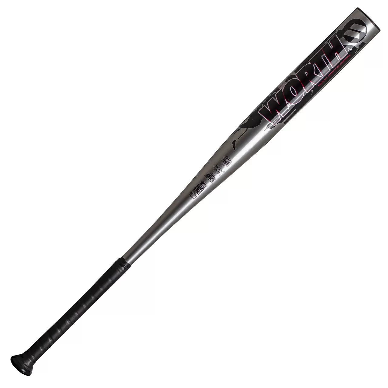 Worth 2023 Mayhem Balanced All-Association WMHC3A Slowpitch Softball Bat 4 Worth 2023 Mayhem Balanced All-Association WMHC3A Slowpitch Softball Bat - Image 2